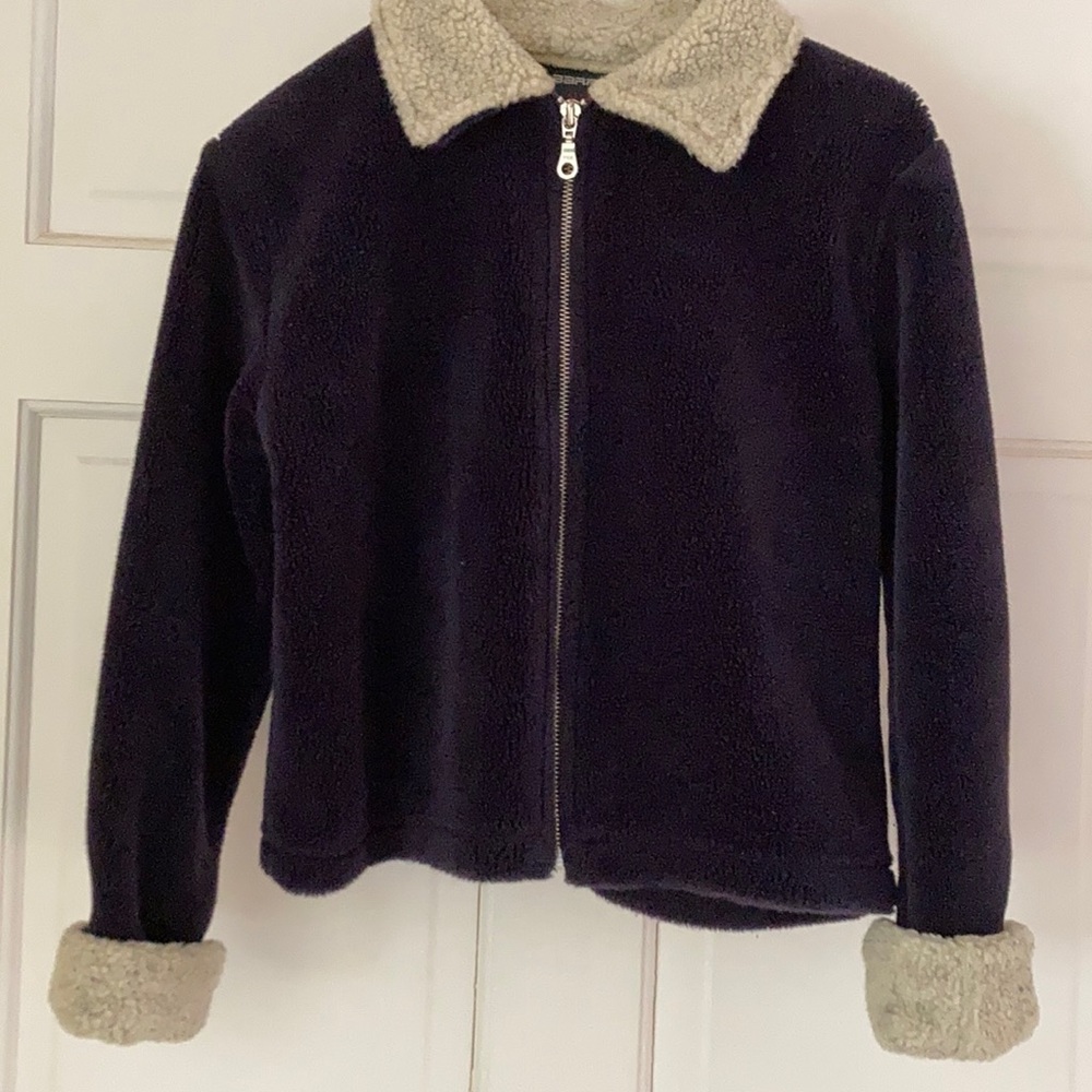 Girl’s Barrage Kids- deep plum fleece-Size Medium